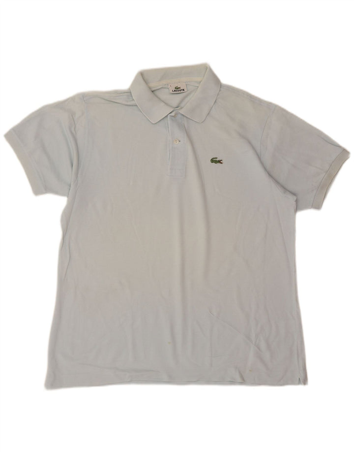 Tricou polo Lacoste pentru bărbați mărimea 5 mare, albastru, bumbac