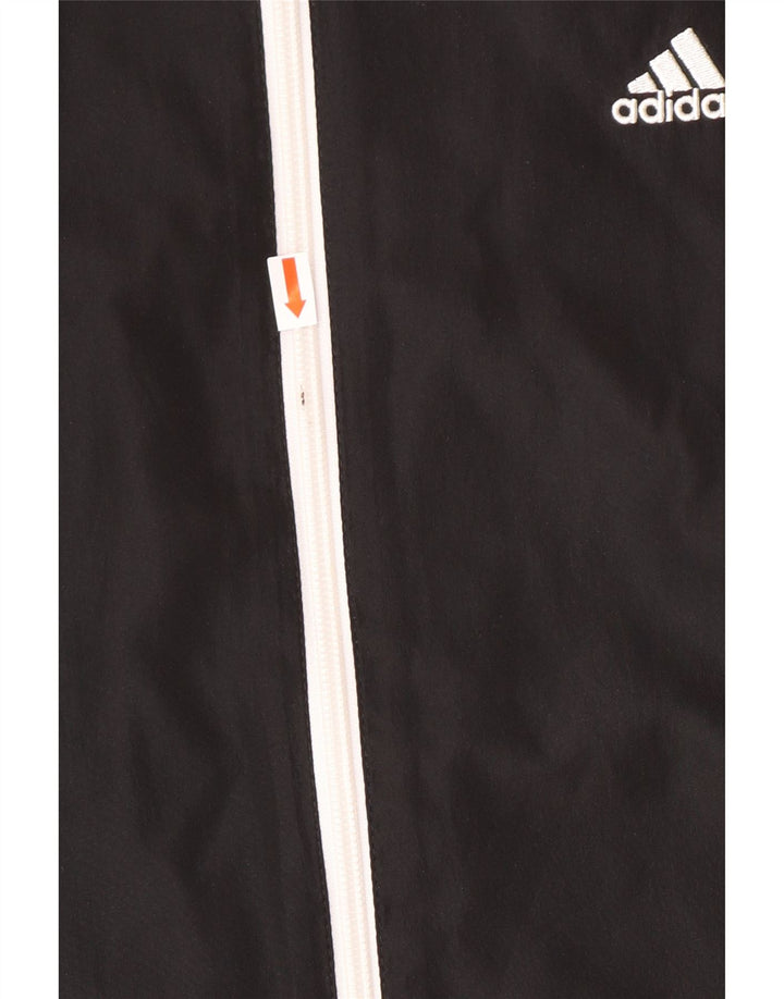 Jachetă de trening pentru bărbați Adidas UK 40/42 Poliester mediu negru