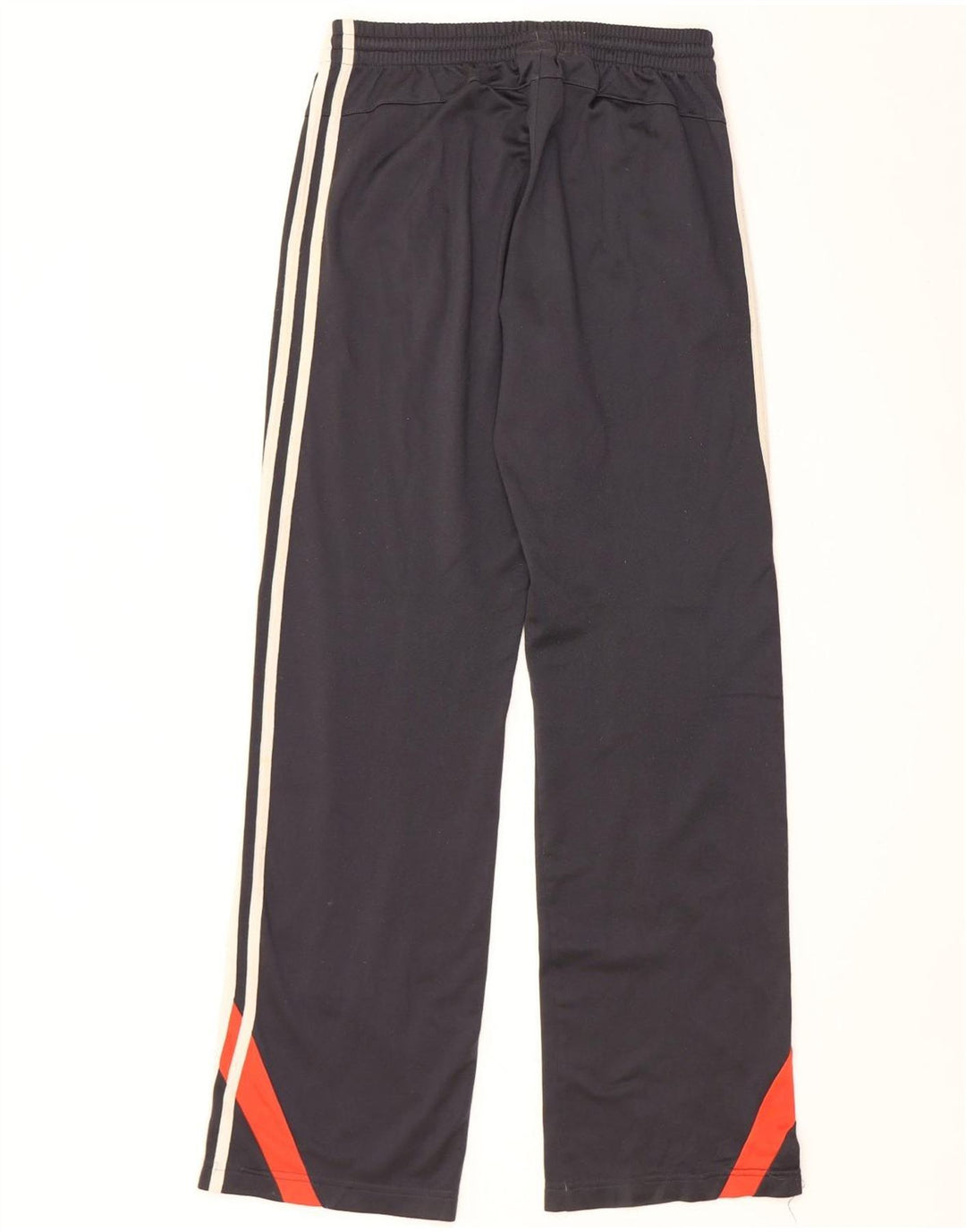 Pantaloni de trening Adidas pentru băieți 15-16 ani, albastru bleumarin, poliester color bloc
