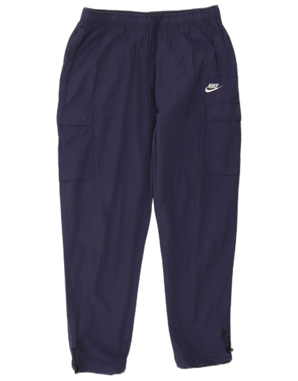 Pantaloni de trening Nike pentru bărbați Cargo Pantaloni de jogging mari, bleumarin, bumbac