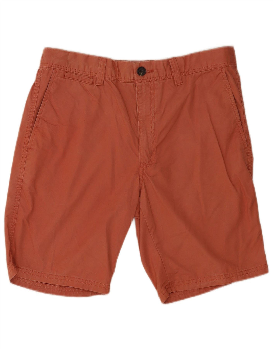 Pantaloni scurți chino pentru bărbați Marks & Spencer W34, bumbac mare portocaliu