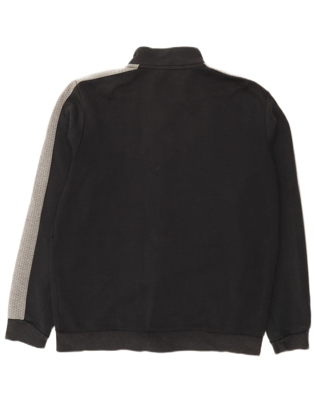 Jachetă de trening Puma pentru bărbați, bumbac color bloc negru mediu