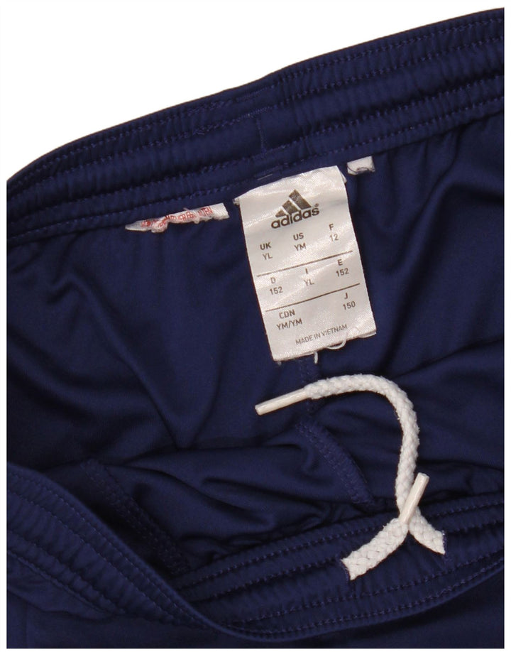 Pantaloni scurți sport ADIDAS pentru băieți 9-10 ani mari, bleumarin