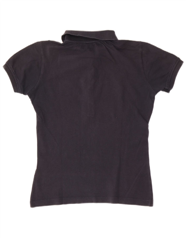 Tricou polo North Sails pentru femei UK 12, bumbac mediu negru