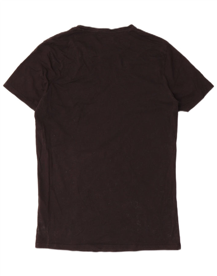 Tricou pentru bărbați Diesel Top mare din bumbac negru