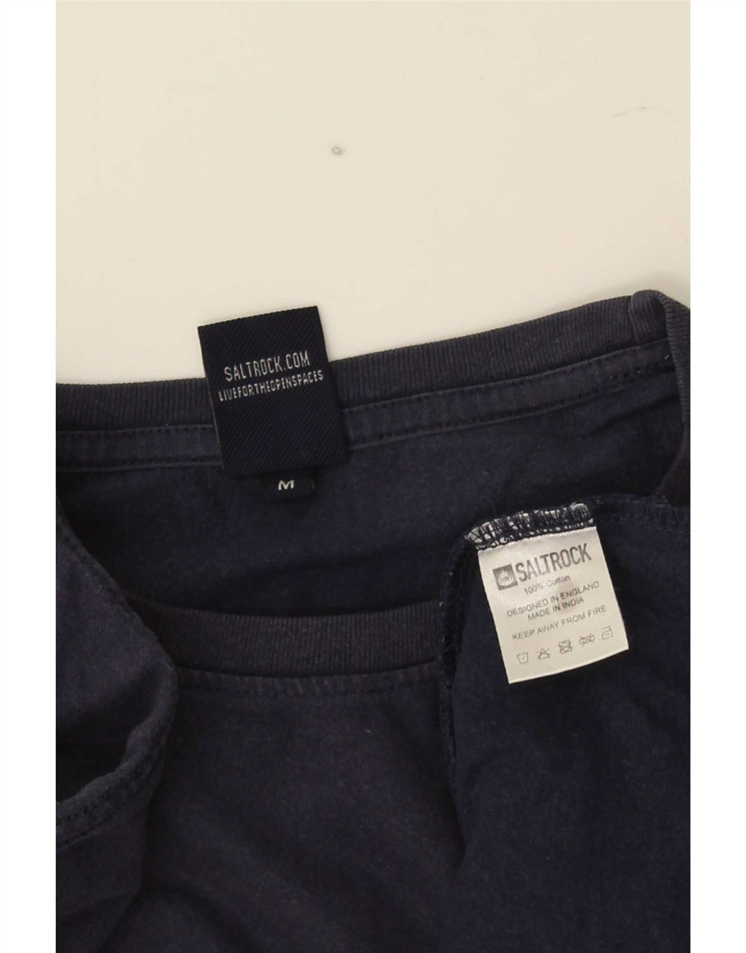 Tricou grafic pentru bărbați Saltrock Top mediu din bumbac bleumarin
