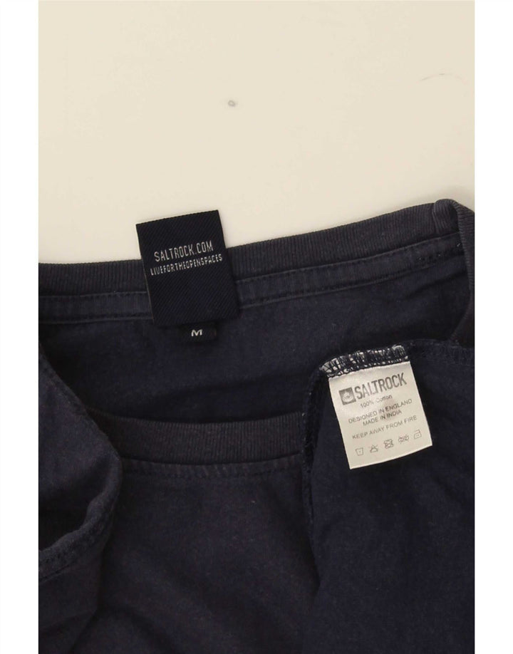 Tricou grafic pentru bărbați Saltrock Top mediu din bumbac bleumarin