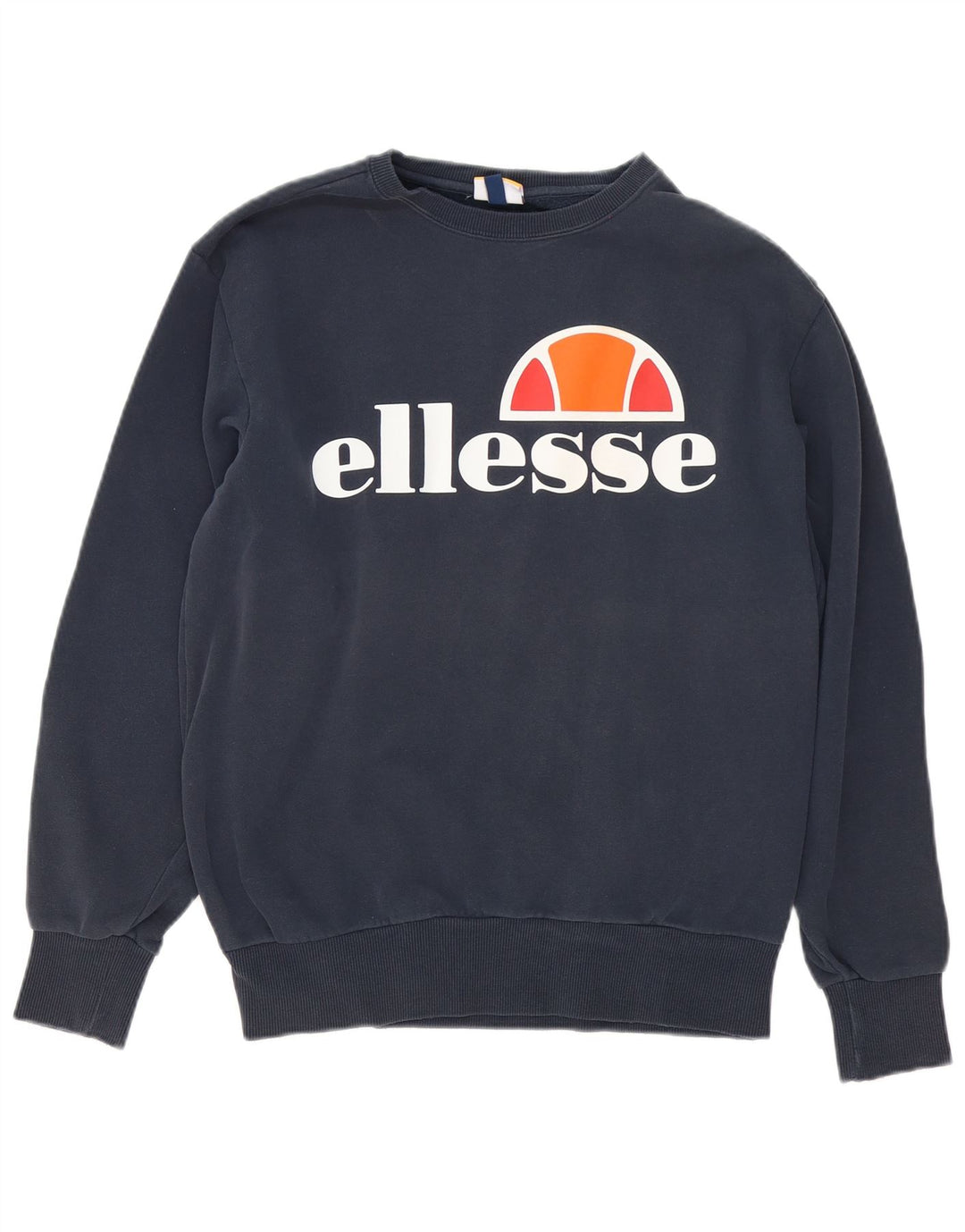 Hanorac grafic pentru bărbați Ellesse Pulover mare din bumbac bleumarin