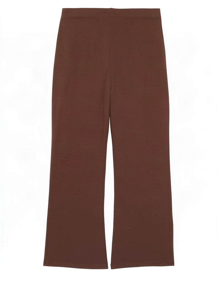 Leggings Flare pentru femei Marks & Spencer UK 12 Medium Brown Viscose