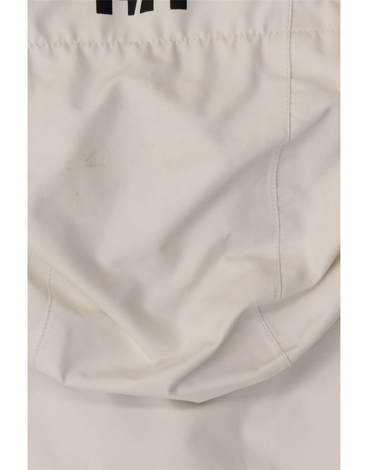 Pelernă de ploaie cu glugă pentru femei Helly Hansen UK 16 Large White