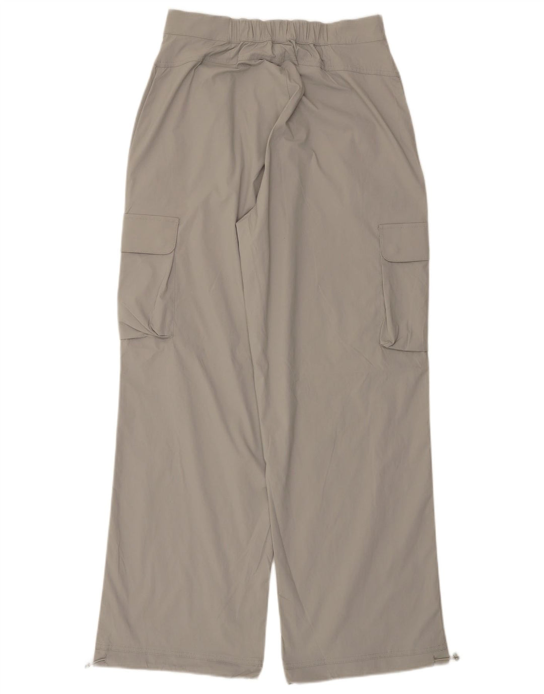 ELLESSE Pantaloni cargo cu talie înaltă pentru femei UK 14 Medium W30 L31 Gri