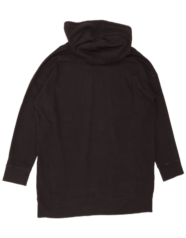 DKNY Rochie cu hanocă supradimensionată pentru femei UK 18 XL Bumbac negru