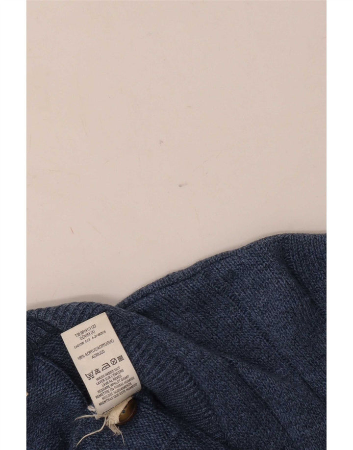 Cardigan St. Michael pentru bărbați Marks & Spencer, XL, acrilic, albastru bleumarin