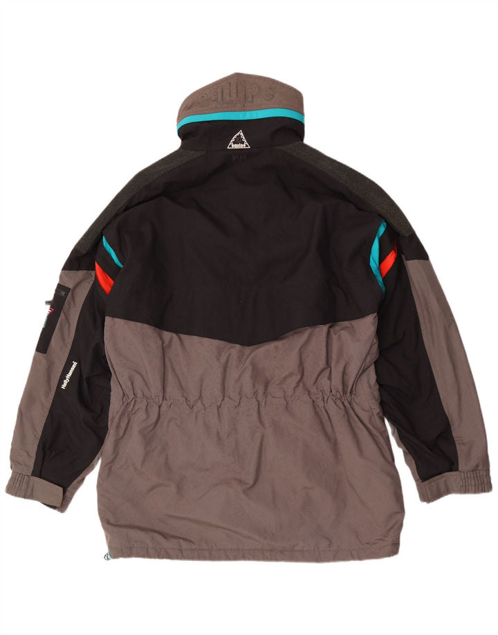 Jachetă de schi cu grafică Helly Hansen pentru bărbați UK 38 Medium Gri Colorblock