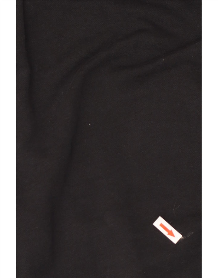 Pulover NIKE pentru bărbați, bumbac mediu negru