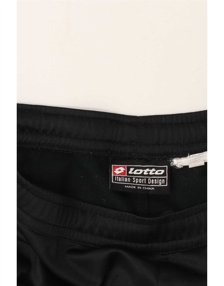Pantaloni de trening Lotto pentru bărbați, mari, negri
