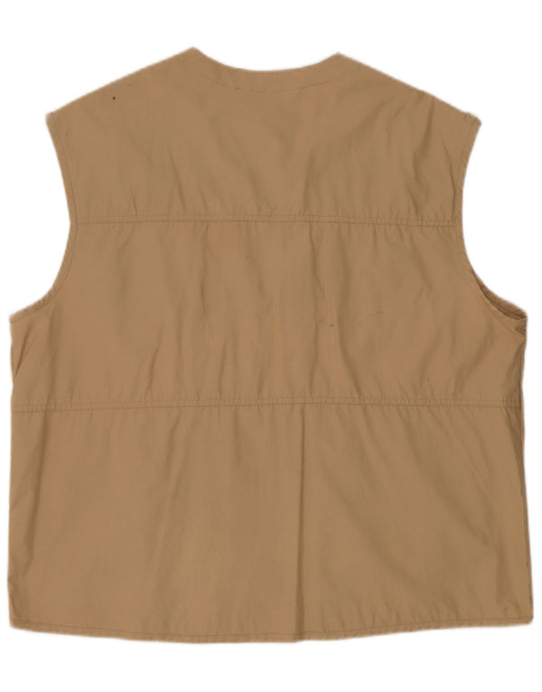 Gilet utilitar pentru bărbați Diadora UK 42 XL, bumbac, bej