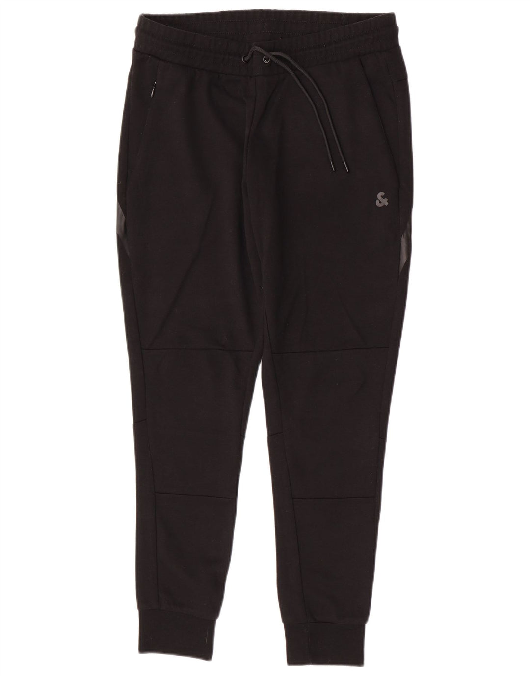 Jack & Jones Pantaloni de trening pentru bărbați Pantaloni de jogging Poliester mediu negru