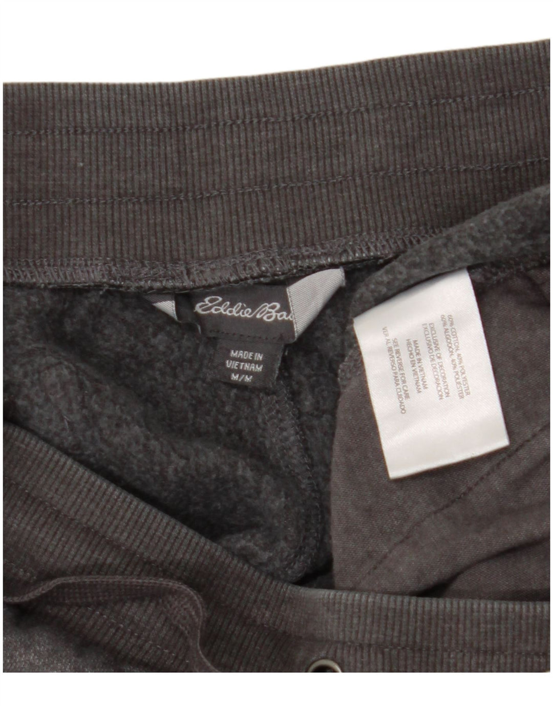 Pantaloni de trening pentru femei Eddie Bauer Joggeri UK 14 Bumbac gri mediu