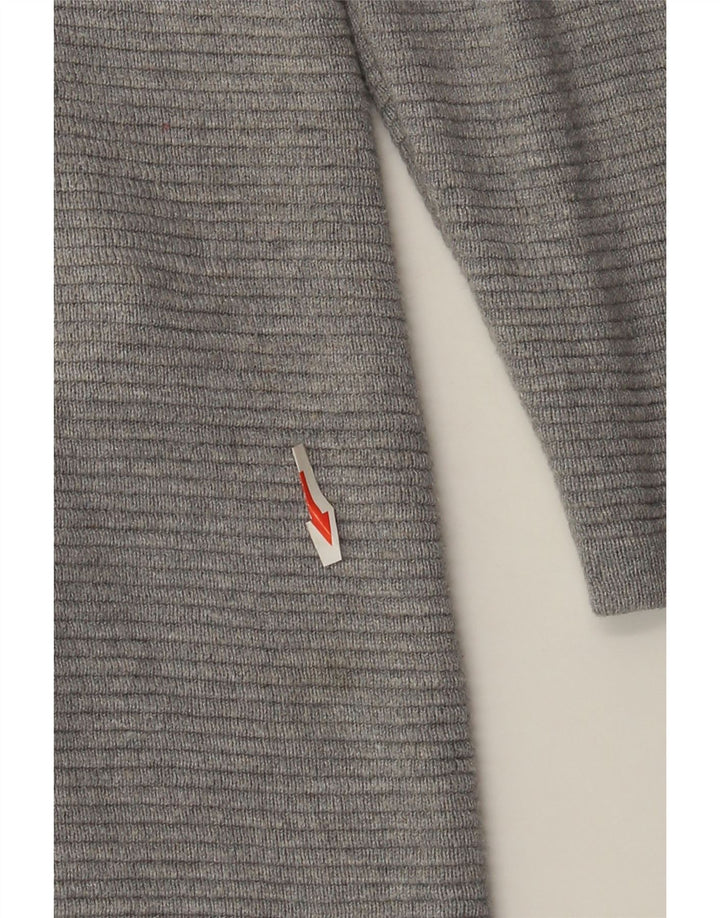 Marks & Spencer Rochie Jumper supradimensionată pentru femei UK 10 Small Grey Viscose
