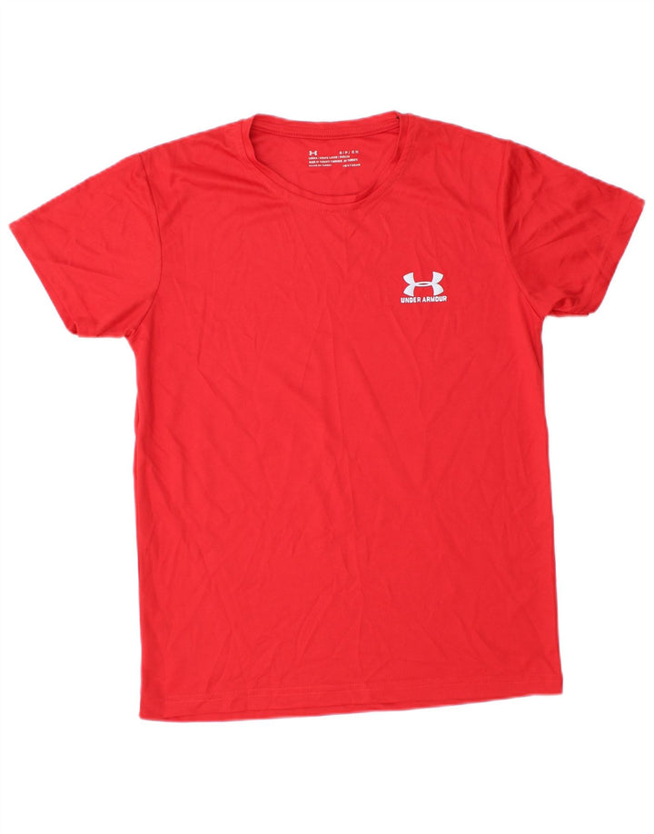 Tricou pentru bărbați UNDER ARMOUR Heat Gear Top mic roșu