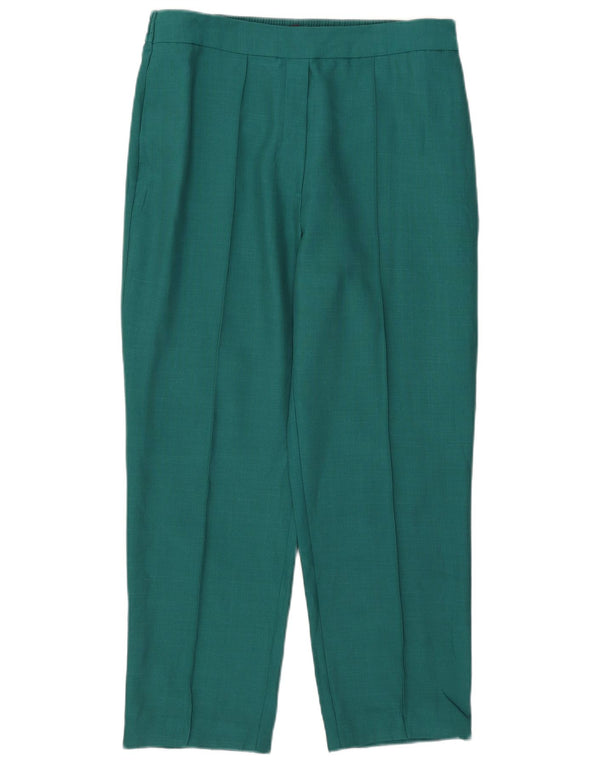 Pantaloni casual conici pentru femei Marks & Spencer UK 16 Large W34 L27 Albastru