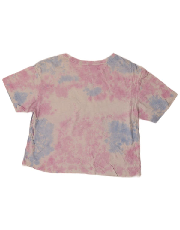 Tricou grafic supradimensionat pentru femei Calvin Klein Jeans Top UK 14 Medium Pink