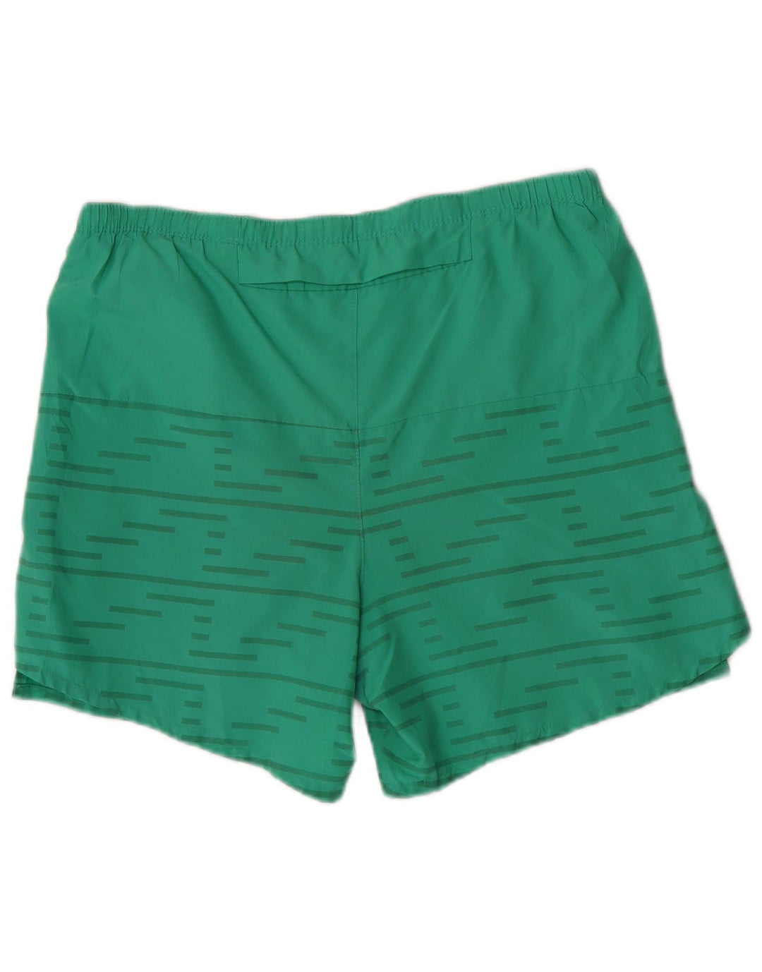 Pantaloni scurți sport Nike Dri Fit pentru bărbați, poliester cu dungi verzi mici