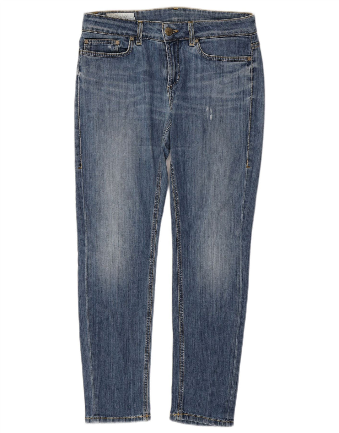 DONDUP Blugi slim pentru femei Distressed W29 L27 Bumbac albastru