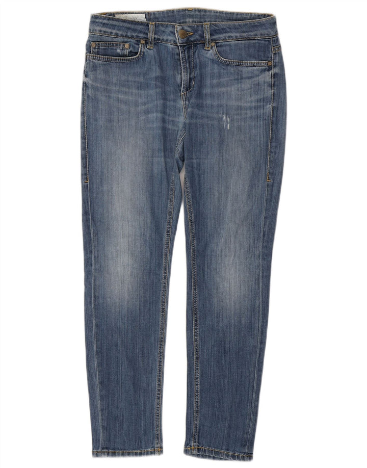 DONDUP Blugi slim pentru femei Distressed W29 L27 Bumbac albastru
