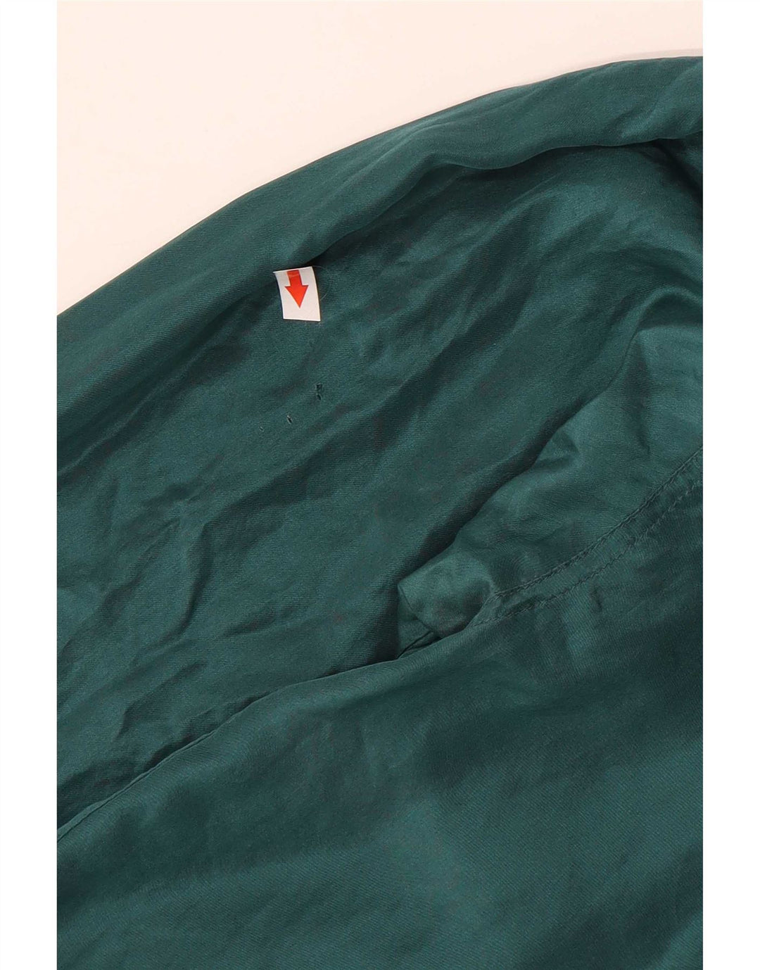 Cămașă Vintage pentru bărbați Mătase verde mediu