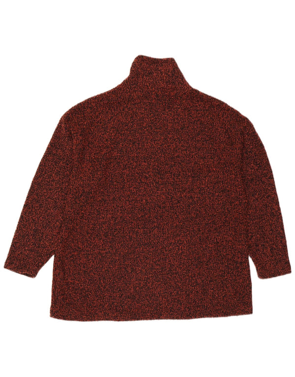 Pulover cu gât țestoasă pentru femei Marks & Spencer UK 18 XL maro pete