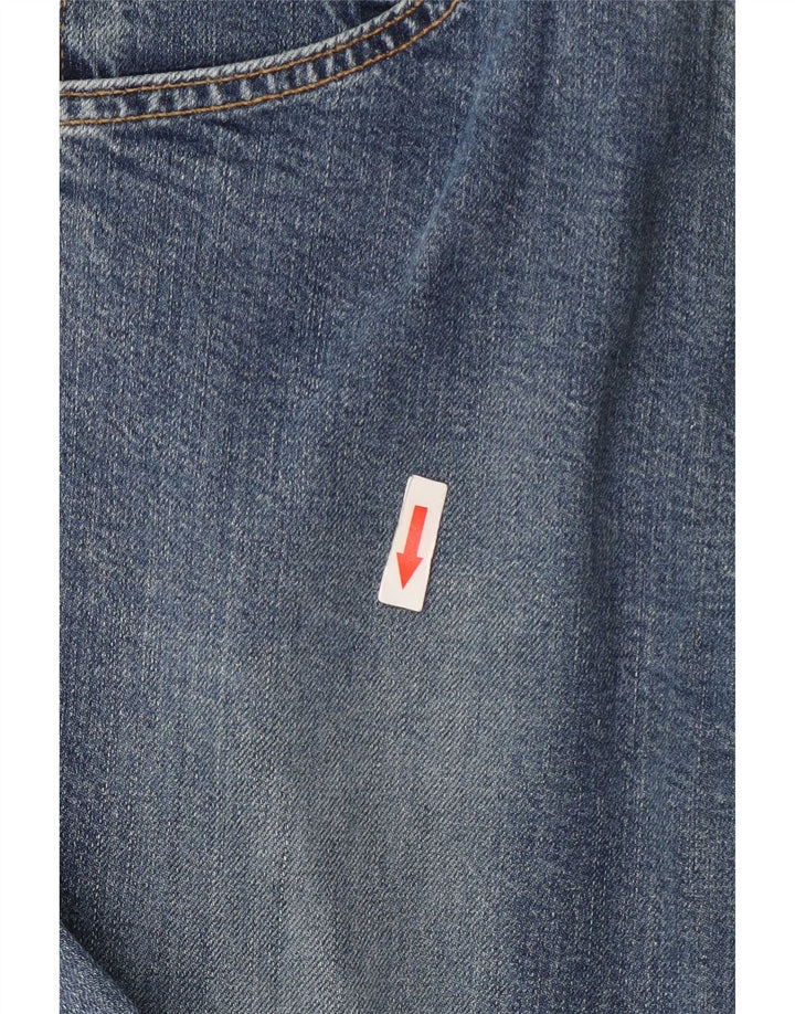 Blugi evazați Levi's 525 pentru femei W28 L34 Bumbac albastru