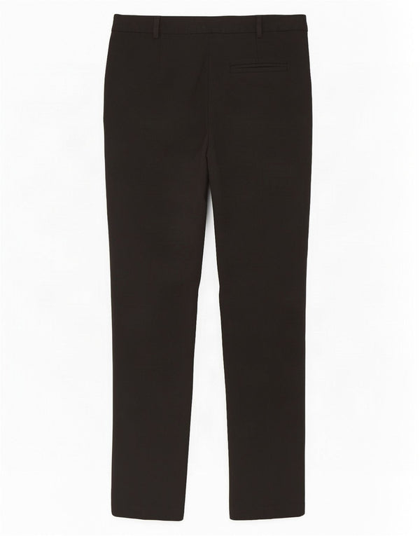Topshop Pantaloni casual subțiri pentru femei UK 8 Small W26 L29 Poliester negru