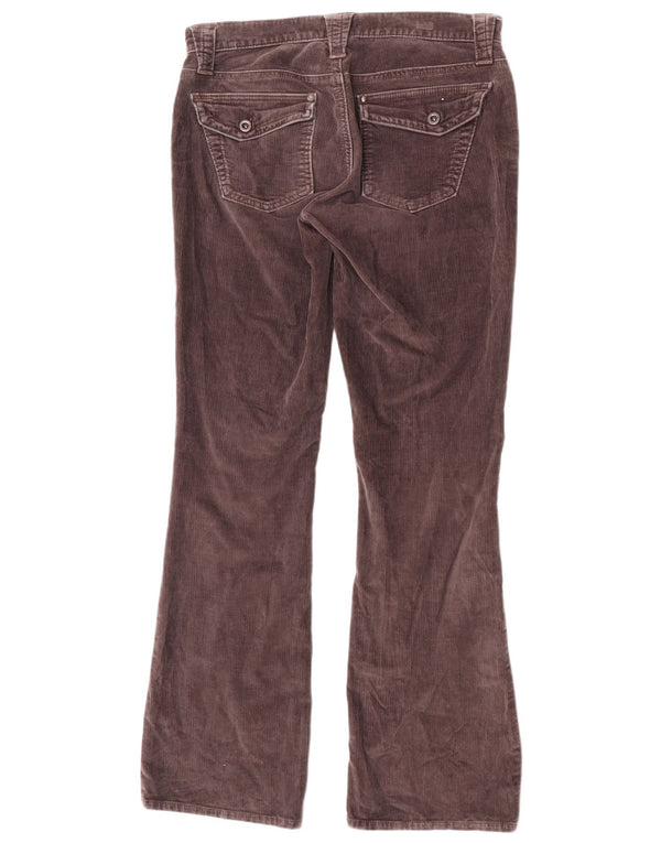 Pantaloni Gap pentru femei, cu talie joasă, din velur, US 8 Medium W28 L32 Maro