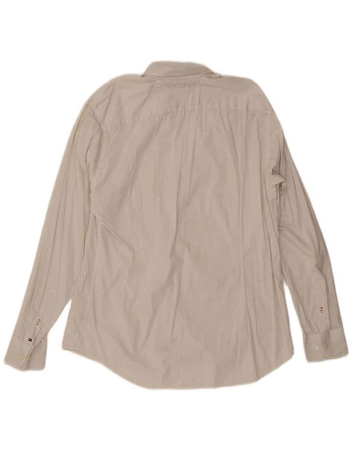 Cămașă pentru bărbați Tommy Hilfiger XL, bumbac alb