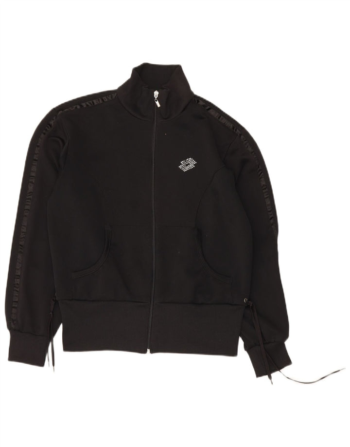 Jachetă de trening pentru femei Lotto UK 16 Large Black