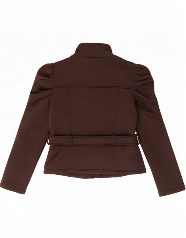 Bomber pentru femei Zara UK 18 XL Poliester negru