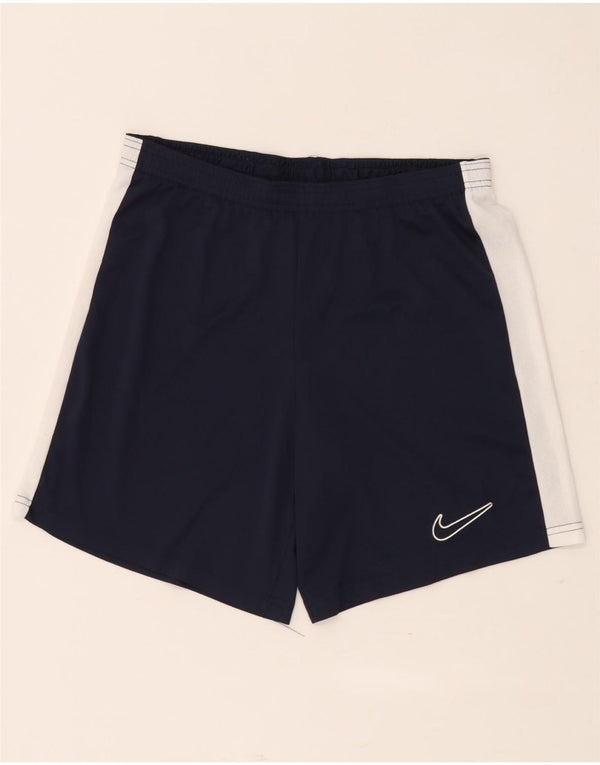 Pantaloni scurți sport Nike Dri Fit Slim Fit pentru bărbați, medii, bleumarin, color block