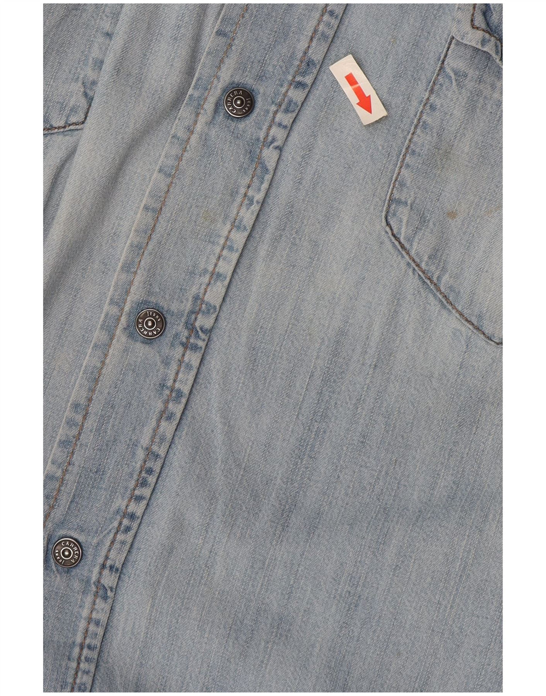 Cămașă de blugi pentru bărbați Carrera, bumbac albastru mare