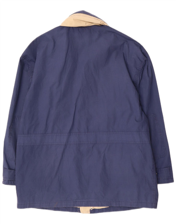 Jachetă vintage pentru bărbați, UK 42 XL, bleumarin, poliester