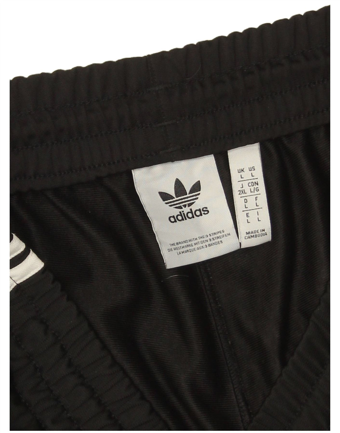 Pantaloni scurți sport pentru bărbați Adidas, mari, negru, poliester