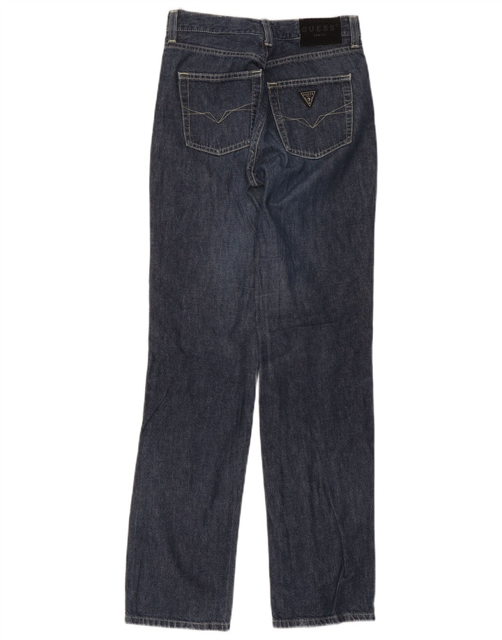 Blugi drepte pentru femei Guess W27 L30 bumbac albastru