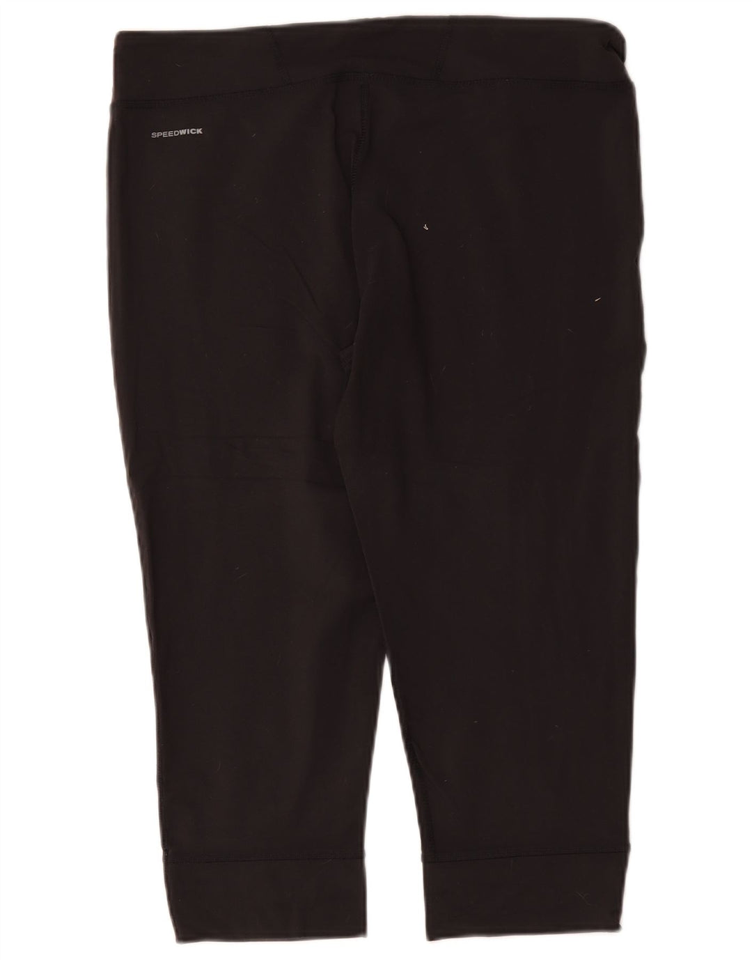 Leggings Capri Reebok pentru femei UK 18 XL, nailon negru