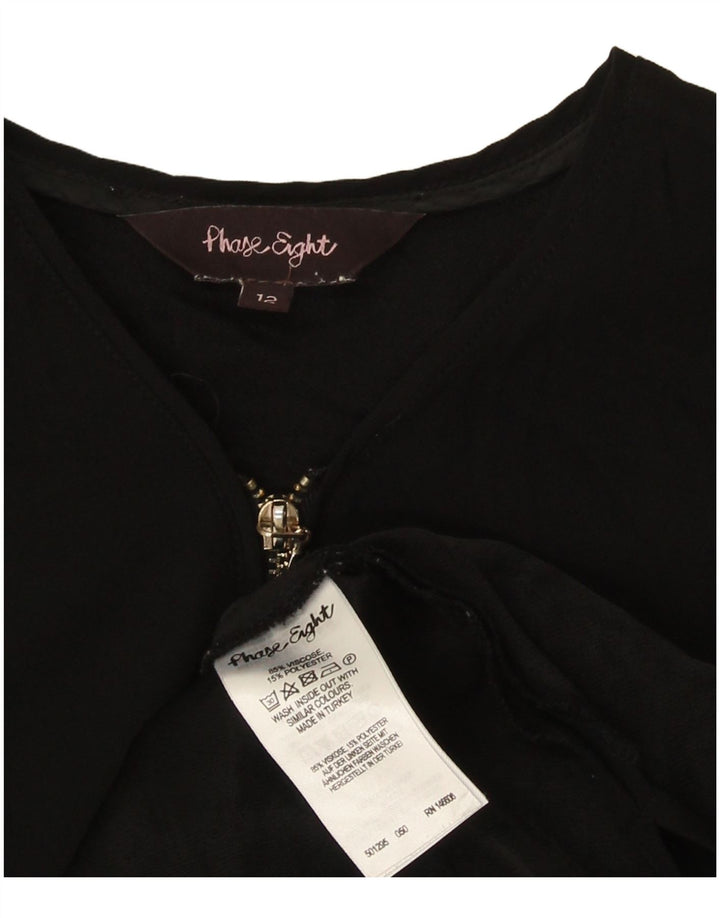 Bluză pentru femei Phase Eight UK 12 Medium Black Viscose