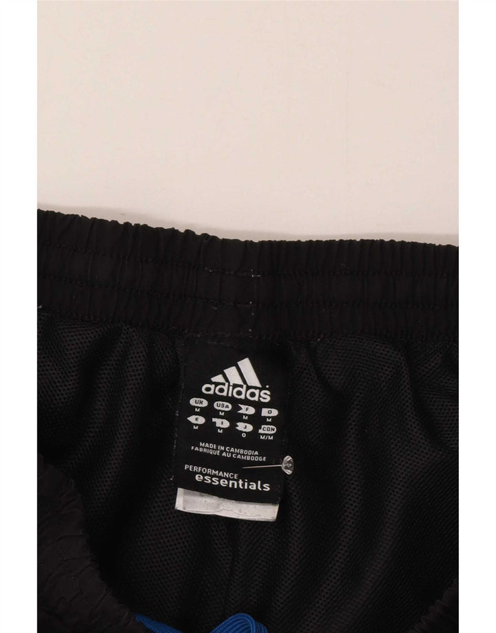 Pantaloni scurți sport pentru bărbați Adidas Climalite, poliester mediu negru