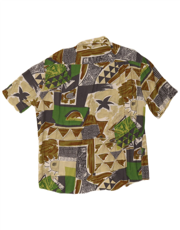 Cămașă cu mânecă scurtă pentru bărbați Rodrigo Mărimea 41 16 mare, multicoloră, geometrică