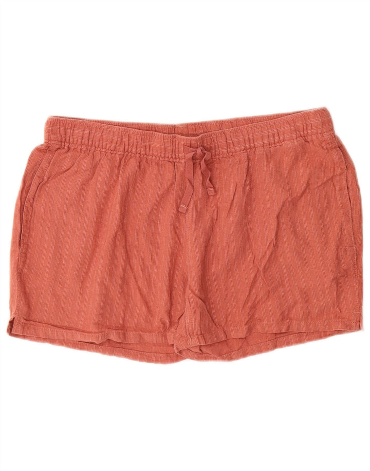 Pantaloni scurti chino pentru femei PATAGONIA Small W27 Maroon Striped Hemp