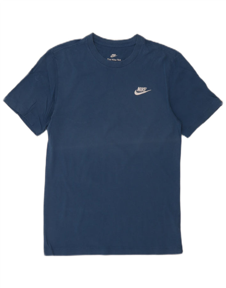 Tricou pentru bărbați Nike Top XS Bumbac albastru