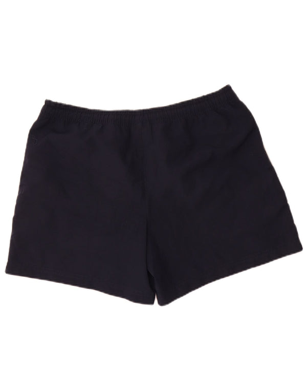 Pantaloni scurți sport Adidas pentru femei UK 8 Small Bleumarin Poliester